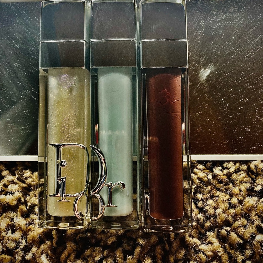 Dior Lip Gloss Set - Shimmer, Clear, Nude SELLING INDIVIDUALY AND TOGETHER